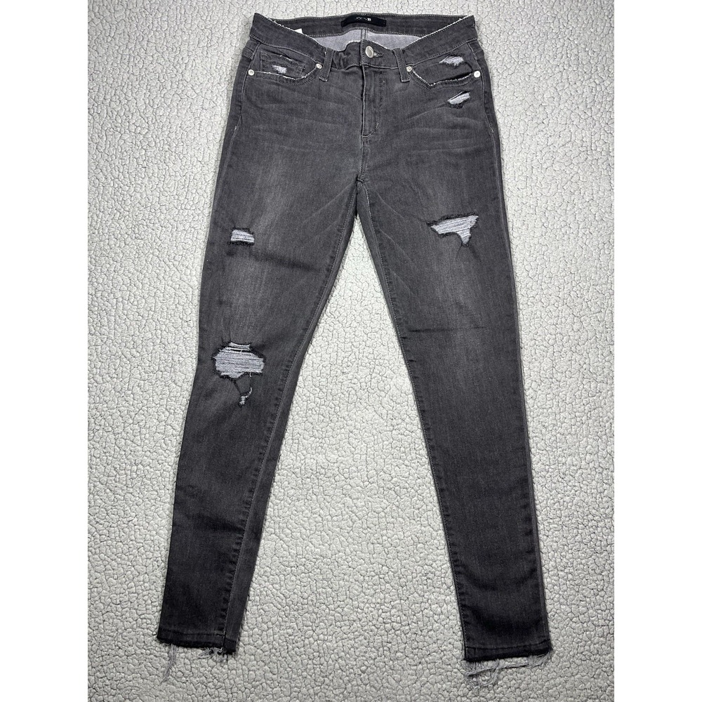 JOE'S JEANS Women's Size 28 Skinny Ankle Distressed Jael Black